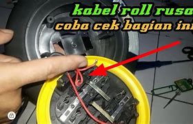 Cara Memperbaiki Kabel Roll Yang Konslet